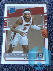 2021-22 Chronicles Draft Picks Moses Moody #211 Donruss Optic Rated Rookie RC